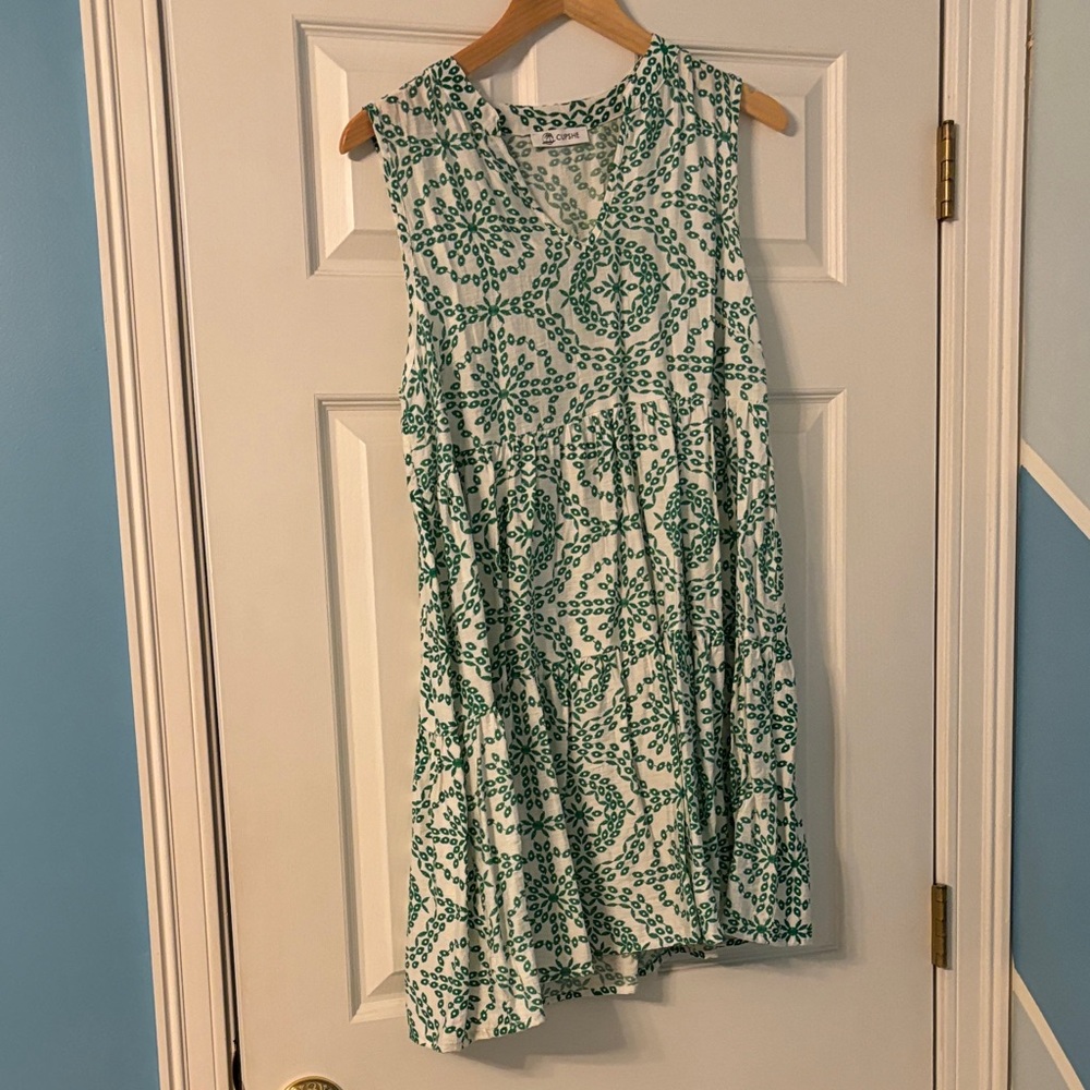 Cupshe Green Floral Patterned Top